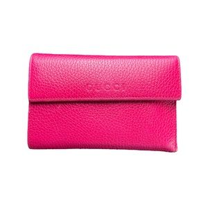 Gucci Pebbled Leather Trifold Wallet